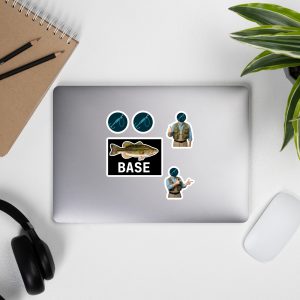 BASE + Bryce Goes Fishing Stickers